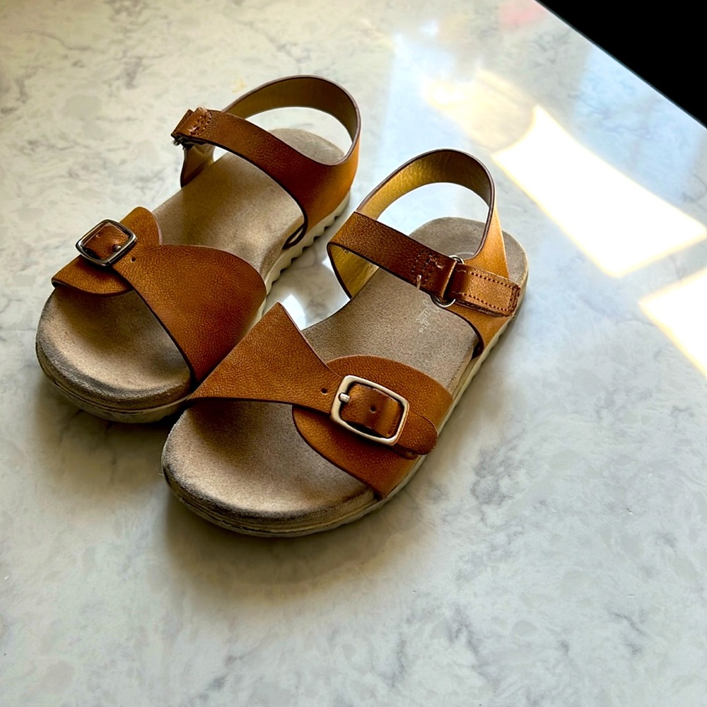 Cat & Jack, size 9, color is cognac